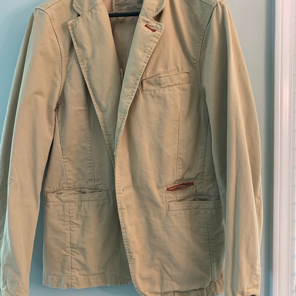 (red) RED charity-brand men’s canvas field jacket